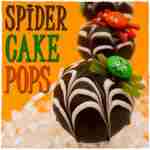 Halloween Treats ~ Spider Cake Pops