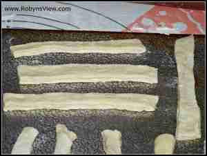Homemade Bread Sticks made with Artisan Bread Dough