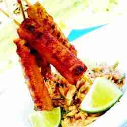 Meatless Monday Recipe Chipotle Zucchini Skewers