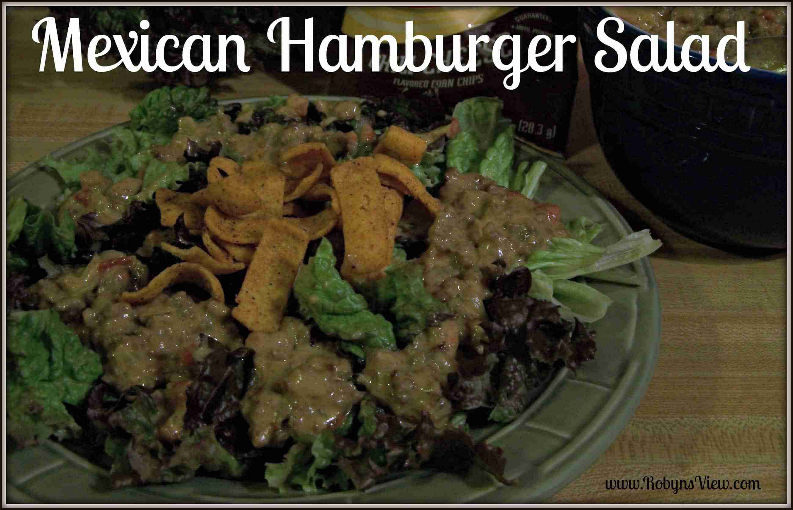 Mexican Hamburger Salad