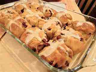 Hot Cross Buns with a Twist