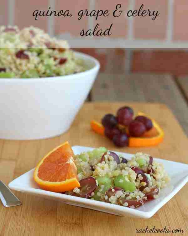 Quinoa Grape Celery Salad