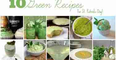 10 Green Recipes for St Patrick's Day