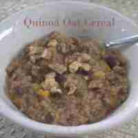 Quinoa Oat Cereal