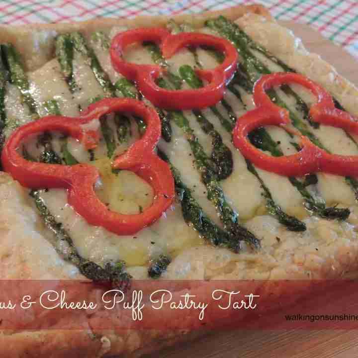 Puff Pastry Asparagus Tart