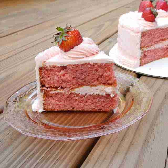 Happy Father's Day and A Strawberry Cake Recipe