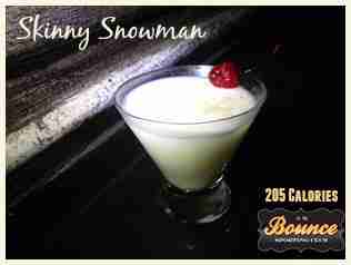 Skinny Snowman Cocktail Recipe ~ Only 205 Calories!
