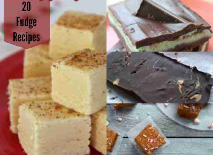 20 Amazing Fudge Recipes
