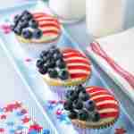 Wave the Flag Cupcakes