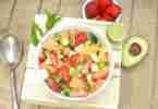 Minty Strawberry Avocado Salad with Citrus