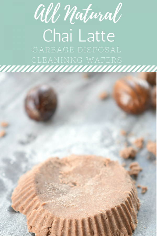 All Natural Chai Latte Homemade Garbage Disposal Cleaner