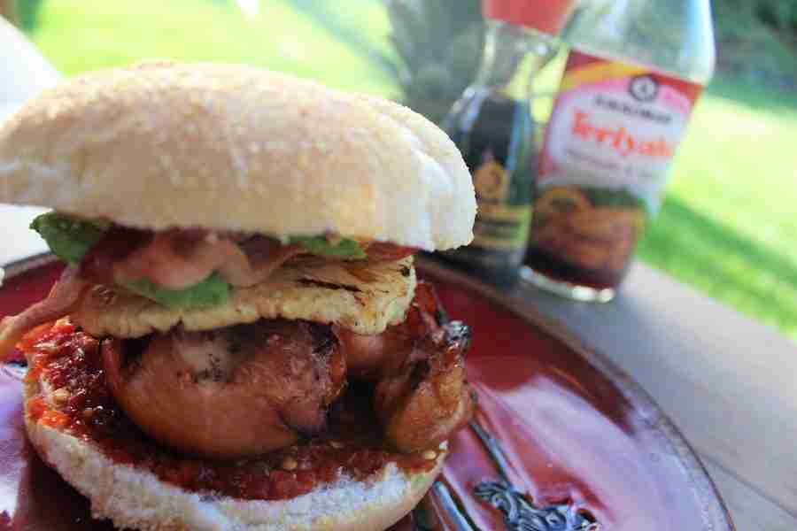Grilled Hawaiian Chicken Burger