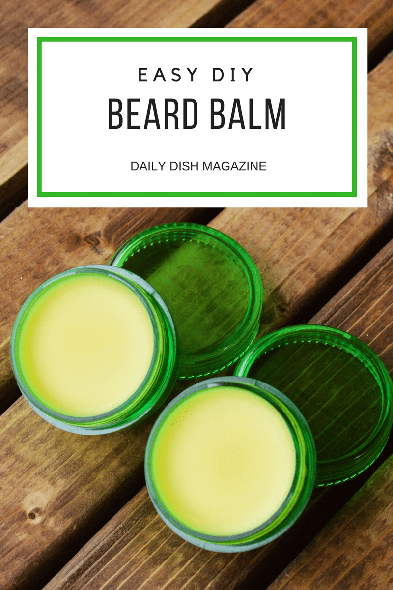 Homemade Beard Balm