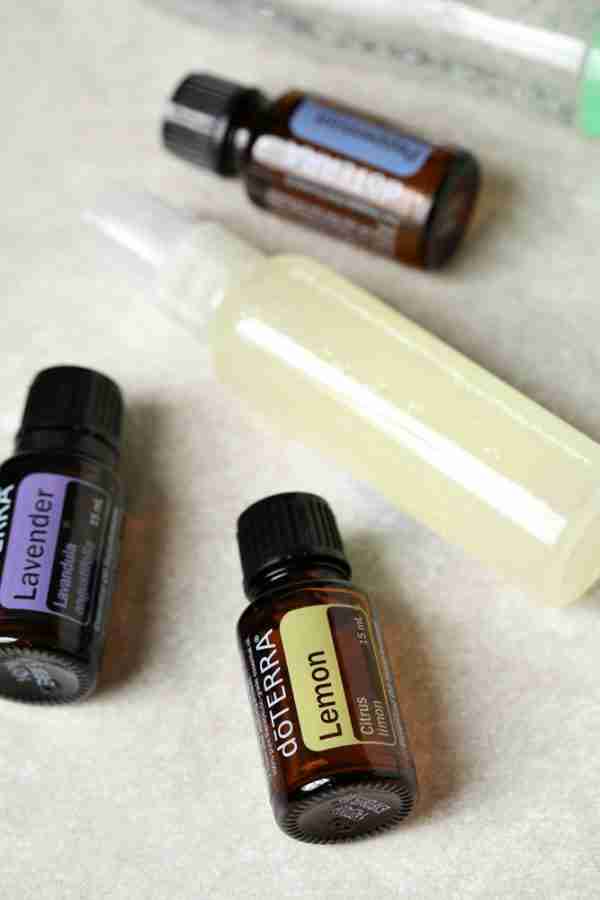 Homemade Hand Sanitizer with Essential Oils