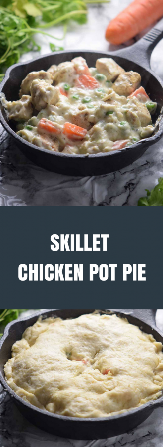 Skillet Chicken Pot Pie Recipe