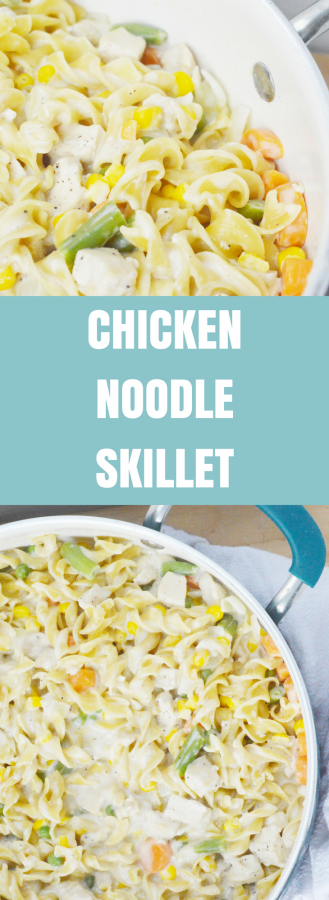 Easy Chicken Noodle Skillet Meal
