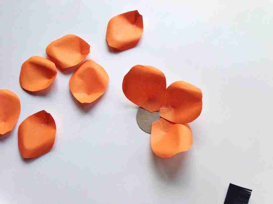 Paper Anemone Flower Craft