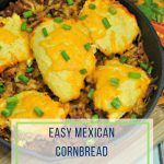 Easy Mexican Cornbread Skillet Dinner Recipe