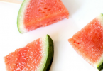Strawberry Tequila Soaked Watermelon Slices