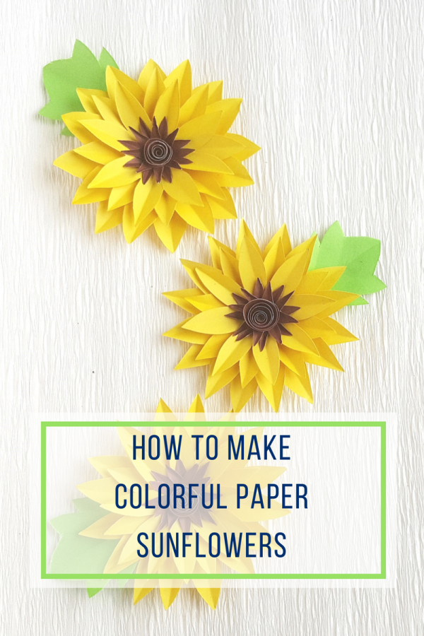 How to Make Paper Sunflowers